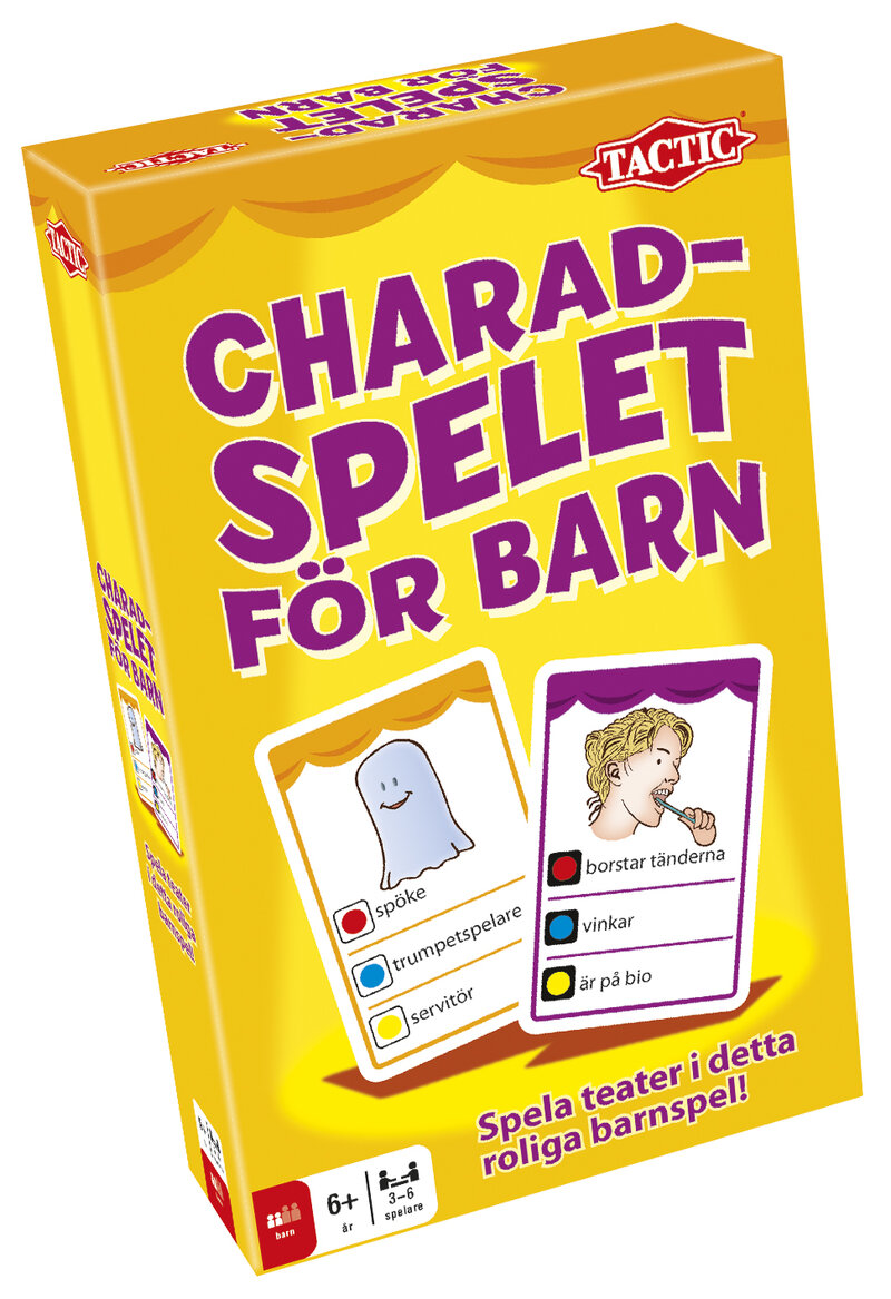 Resespel: Charadspelet för barn.