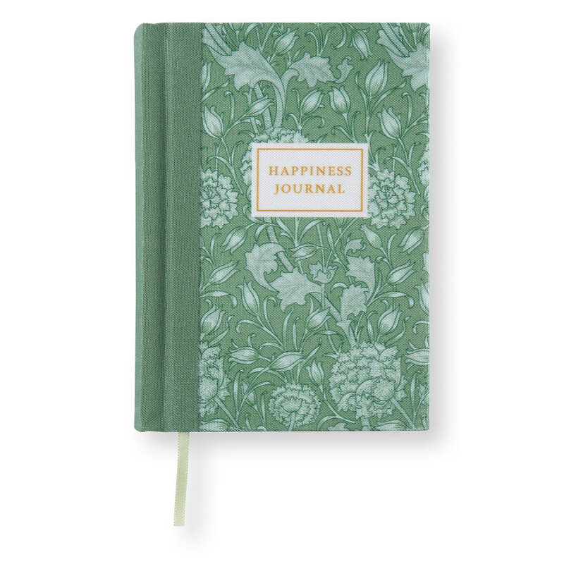 Happiness Journal Green Garden