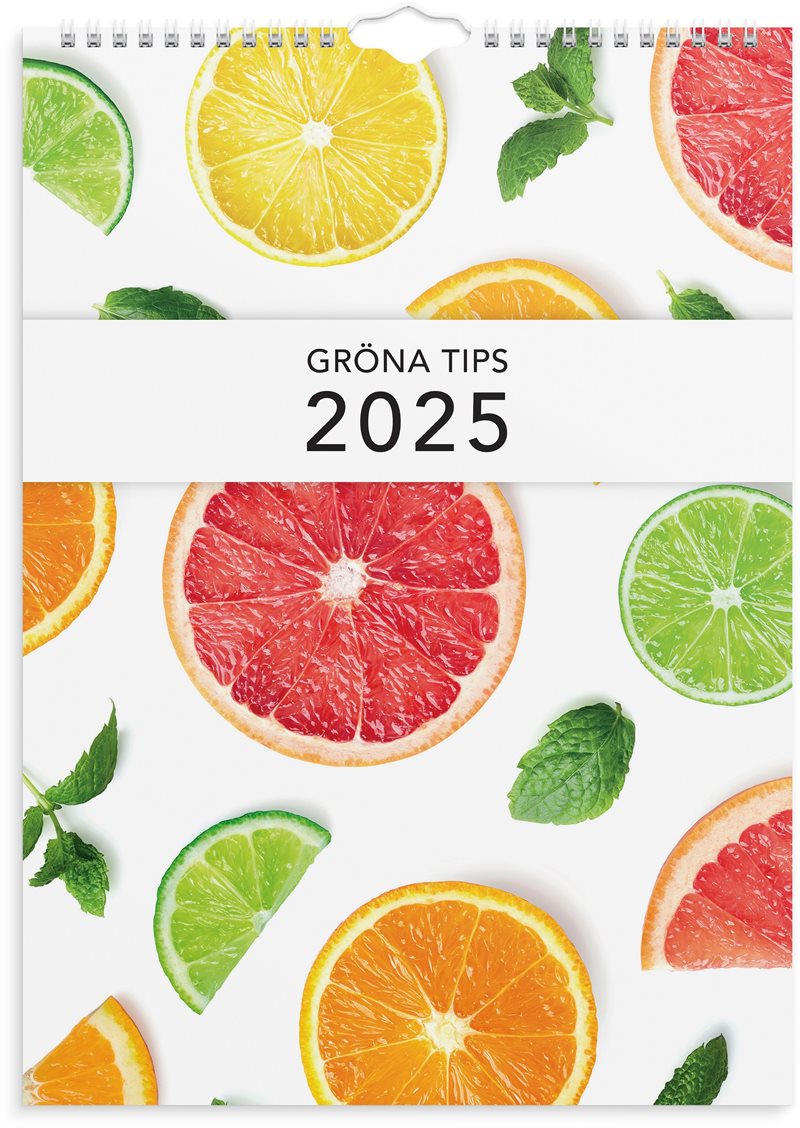 Väggkalender 2025 Gröna tips