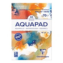 Block Clairefontaine Aquapad A5 70 Ark