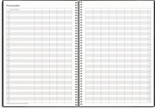 Kalender 24/25 Study A5 Twist svart