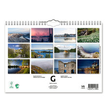 Väggkalender Sverige 2024 240x170mm